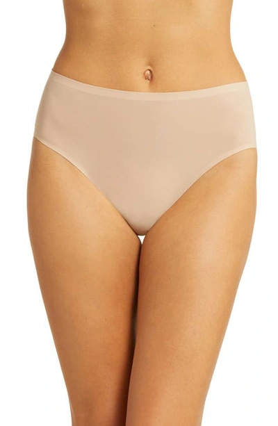 Chantelle Lingerie Soft Stretch High Cut Briefs In Ultra Beige