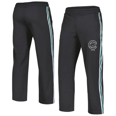 Pleasures Black Chicago Cubs Ballpark Track Pants