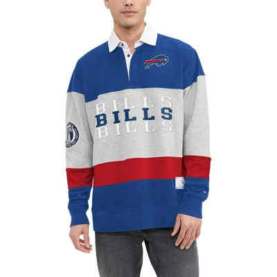 Tommy Hilfiger Royal Buffalo Bills Connor Oversized Rugby Long Sleeve Polo