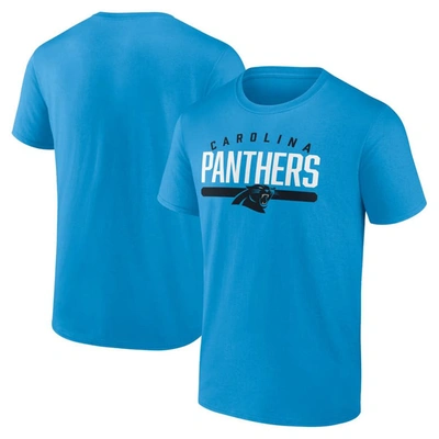 Fanatics Branded Blue Carolina Panthers Big & Tall Arc And Pill T-shirt