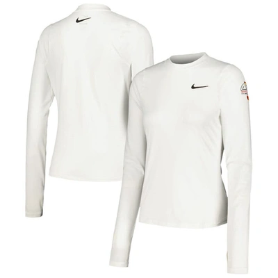 Nike White Arnold Palmer Invitational Uv Victory Printed Performance Long Sleeve Top