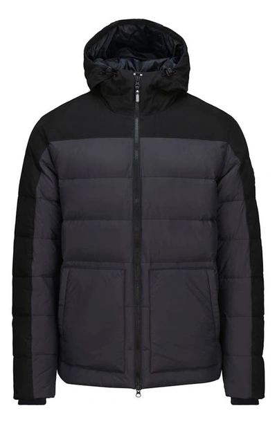 Swims Verbier Water Repellent Puffer Jacket In Black