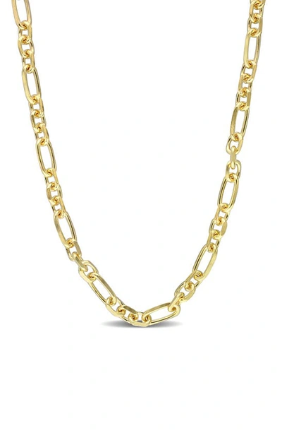 Delmar Figaro Link Chain Necklace In Gold