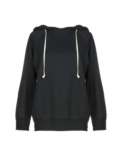 Golden Goose Hooded Sweatshirt In Black