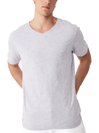Cotton On Mens Short Sleeve V-neck T-shirt In Multi