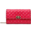 Valentino Garavani Rockstud Matelasse Quilted Leather Shoulder Bag - Pink In Disco Pink