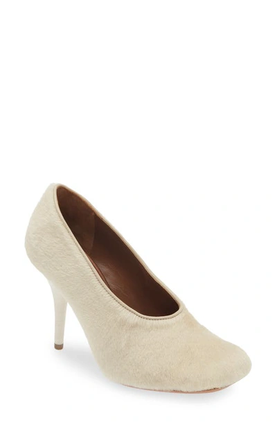 Givenchy Show Genuine Calf Hair Pump In Ivory