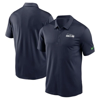 Nike College Navy Seattle Seahawks Franchise Team Logo Performance Polo