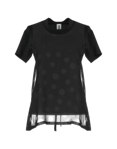 Noir Kei Ninomiya T-shirt In Black