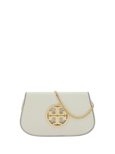 Tory Burch Reva Clutch In New Ivory