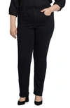 Nydj Marilyn Hollywood High Waist Straight Leg Jeans In Huntley