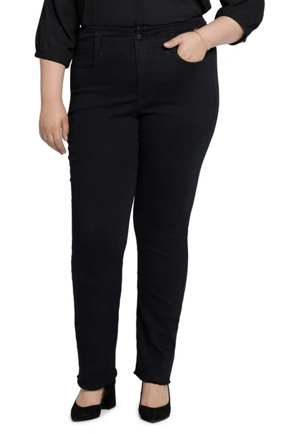 Nydj Marilyn Hollywood High Waist Straight Leg Jeans In Huntley