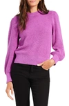 Nic + Zoe Cheerful Chill Sweater In Purple