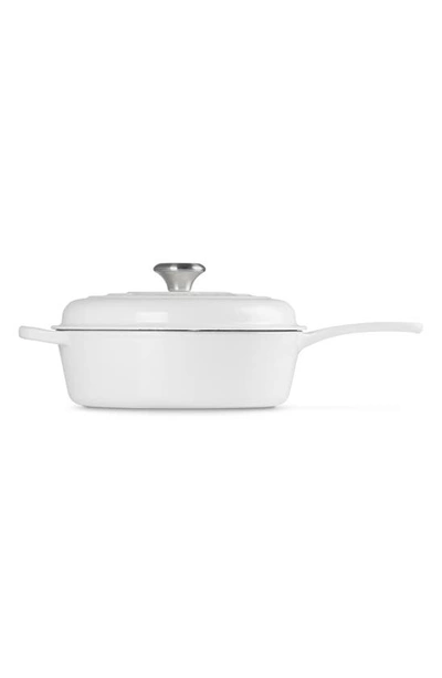 Le Creuset Signature Enamel Cast Iron Cassadou In White