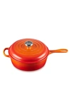 Le Creuset Signature Enamel Cast Iron Cassadou In Flame