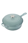 Le Creuset Signature Enamel Cast Iron Cassadou In Sea Salt