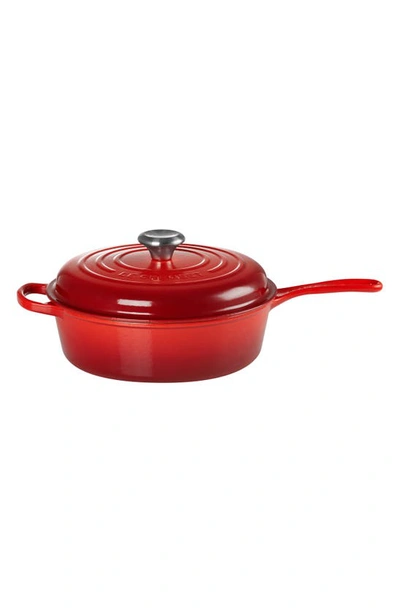 Le Creuset Signature Enamel Cast Iron Cassadou In Cerise