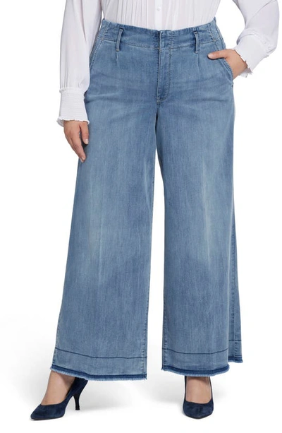 Nydj Mona High Waist Wide Leg Jeans In State