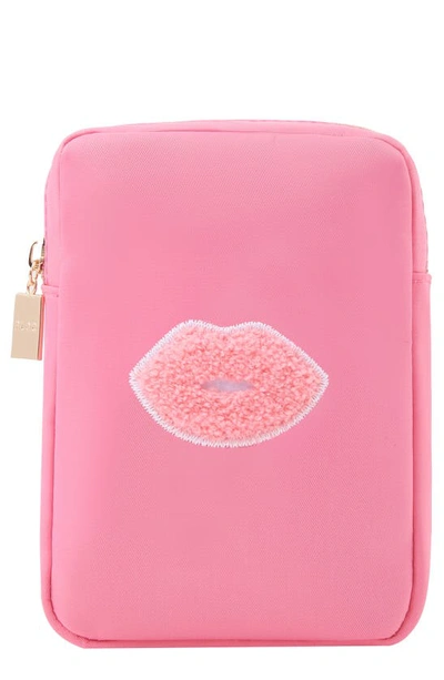 Bloc Bags Mini Kiss Cosmetic Bag In Bubblegum Pink