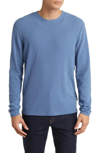 Nn07 Clive 3323 Slim Fit Long Sleeve T-shirt In Gray Blue 222