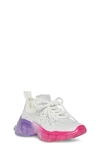 Steve Madden Kids' Jmiss Sneaker In White Multi