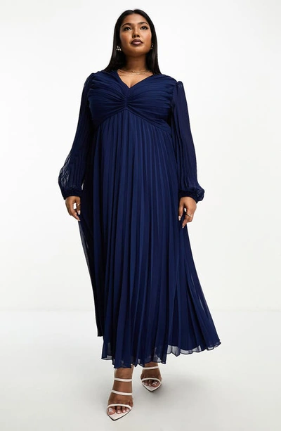 knee length dresses for ladies CRVY Long Sleeve Maxi Shapewear Dress main image 1