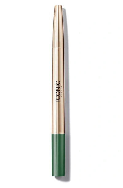 Iconic London Smokey Eye Duo Kajal In Juniper Green