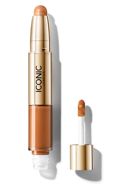 Iconic London Radiant Concealer & Brightenign Duo In Warm Deep