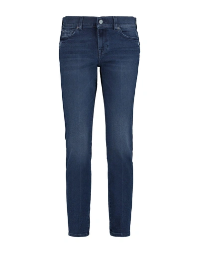 7 For All Mankind Denim Pants In Blue