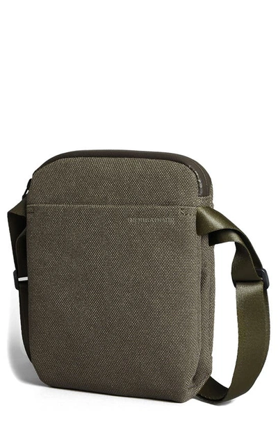 Troubadour Compact Messenger Bag In Khaki