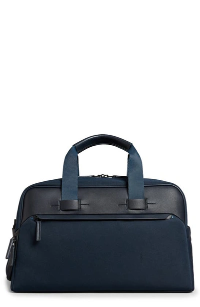Troubadour Compact Embark Recycled Polyester Duffle Bag In Navy