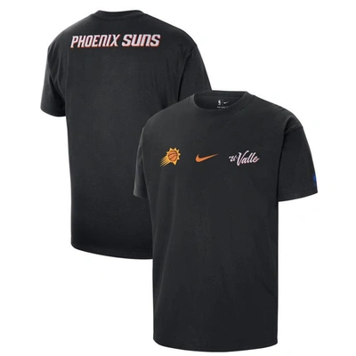 Nike Phoenix Suns 2023/24 City Edition  Men's Nba Courtside Max90 T-shirt In Black