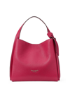 Kate Spade Knott Colorblocked Pebbled Leather Small Crossbody Tote In Renaissance Rose Multi
