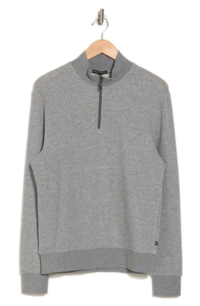 Robert Barakett Ridgemark Half Zip Sweatshirt In Grey