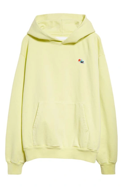 Melody Ehsani Heavy Fleece Hoodie In Lemon Zest