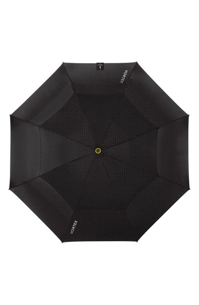 Shedrain Vortex V2 Recycled Compact Umbrella In Black