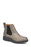 Eurosoft Bethan Side Zip Boot In Tan/ Black