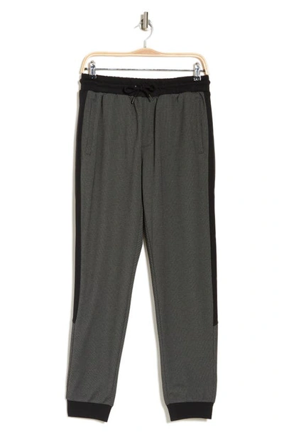 Robert Barakett Richton Racer Stripe Joggers In Charcoal