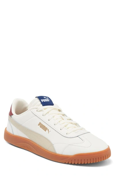 Puma Club 5v5 Sneaker In Warm White-putty-red-royal