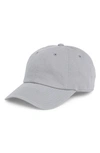 American Needle Washed Cotton Twill Cap In Stealth Grey
