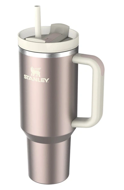 Stanley The Quencher H2.0 Flowstate™ 40-ounce Tumbler In Rose Quartz Glow