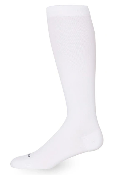 Comrad Knee High Compression Socks In White