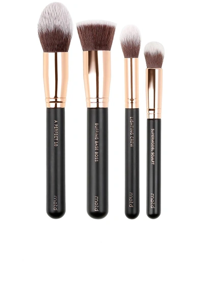 M.o.t.d. Cosmetics Chic Happens Contour And Highlight Makeup Brush Set In Beauty: Na