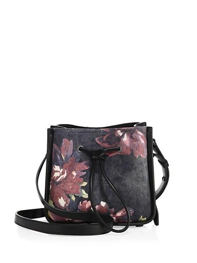 3.1 Phillip Lim / フィリップ リム Soleil Mini Leather Bucket Bag In Black Multi