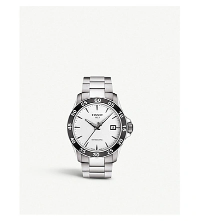 Tissot T106.407.11.031.00 Swissmatic Stainless Steel Watch In Silver