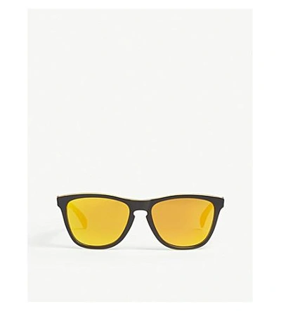 Oakley Oo9013 Square-frame Sunglasses In Black