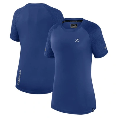 Fanatics Branded  Blue Tampa Bay Lightning Authentic Pro Tech T-shirt