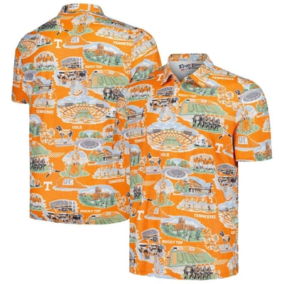 Reyn Spooner Tennessee Orange Tennessee Volunteers Scenic Polo