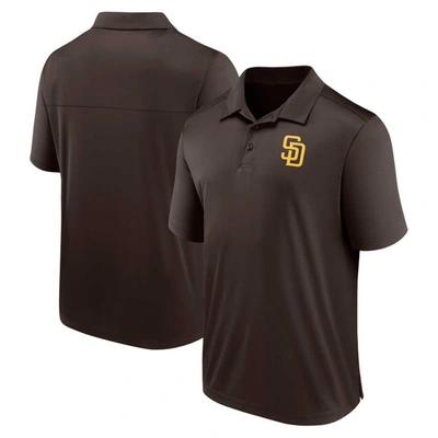 Fanatics Branded Brown San Diego Padres Logo Polo