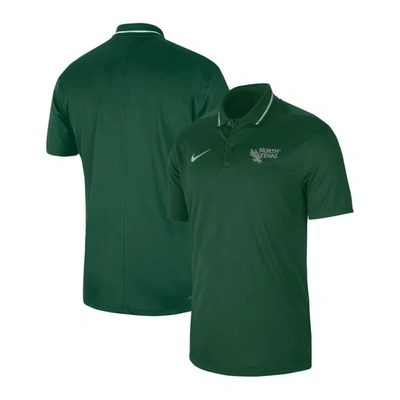 Nike Kelly Green North Texas Mean Green 2023 Sideline Coaches Performance Polo